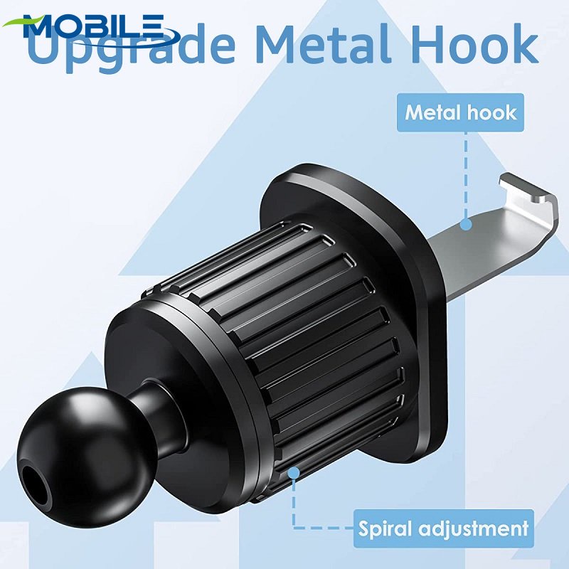 Giá Đỡ Điện Thoại Di Động Đầu Bi 17mm Điều Chỉnh Lỗ Thông Khí Xe Hơi