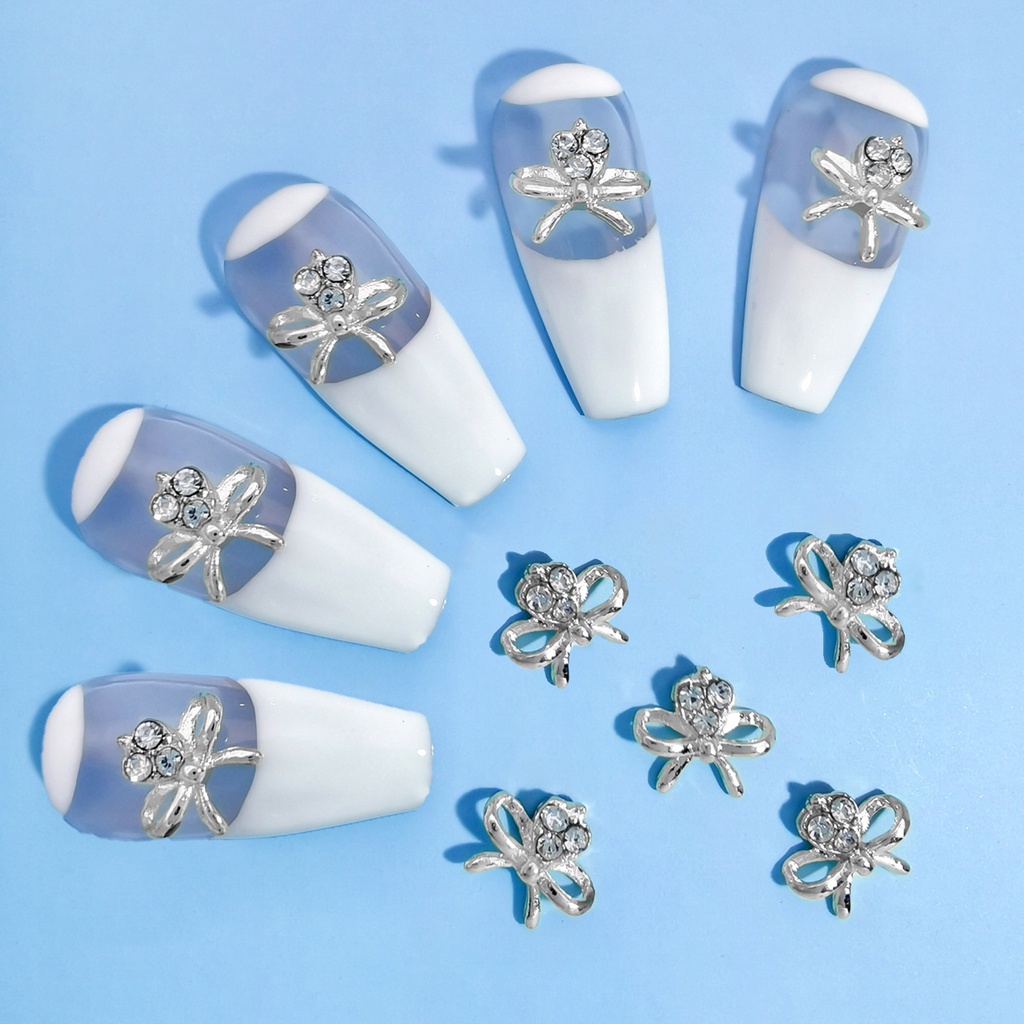 Bộ 10 Hạt Đá Đính Trang Trí Móng Tay Đa Năng Chống Rơi 2023 Cho Nữ