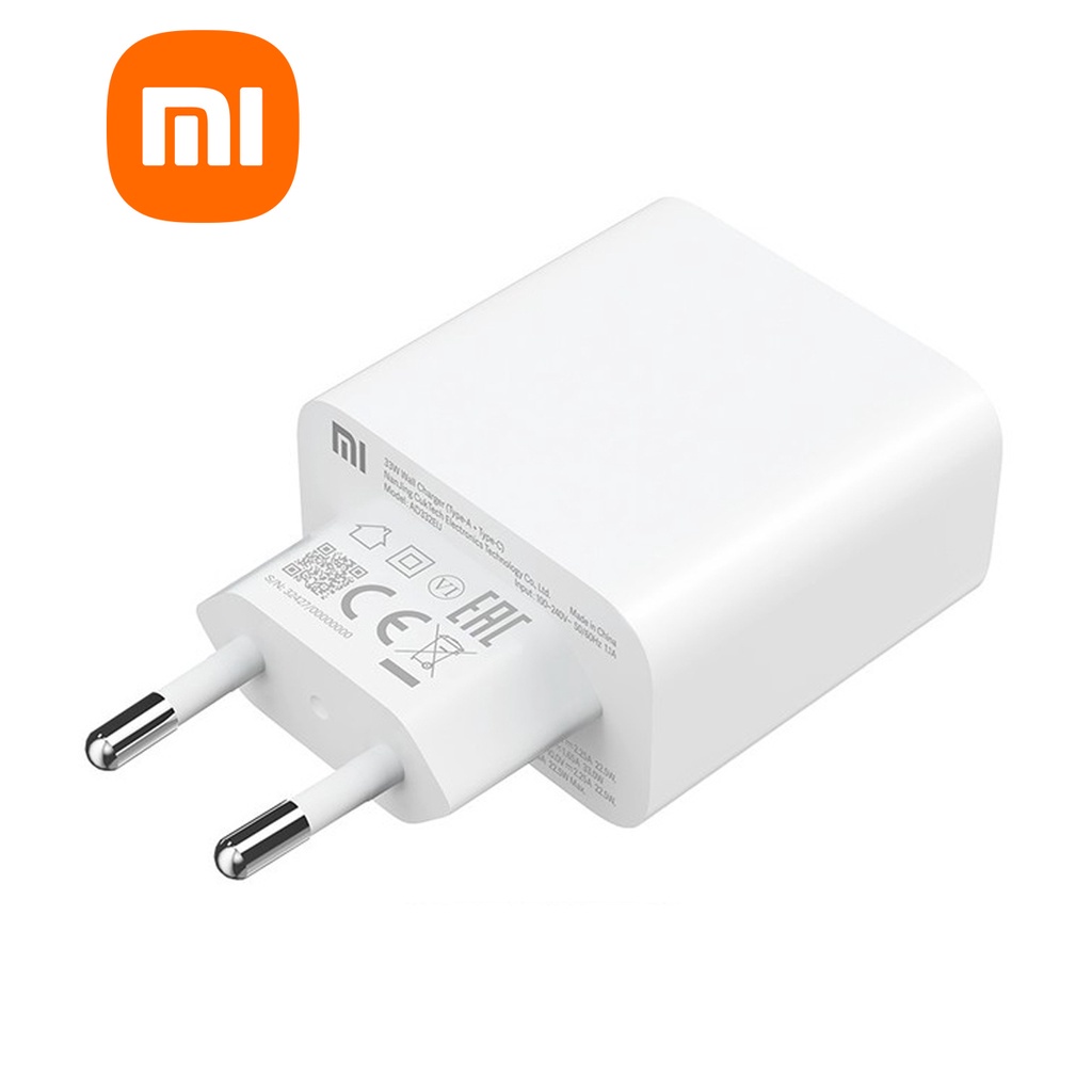 Sạc Xiaomi 18W 22.5W 27W 33W 65w Mi Charge Turbo USB 5A Type-C nguyên Seal BACARAT Bảo hành lỗi 1 đổi 1 trong 30 ngày