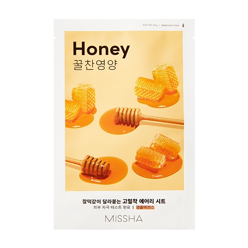 Missha airy fit sheet mask 12 types 1ea 19g