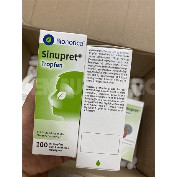 Tinh chất Bionorica Sinupret Tropfen 100 ml