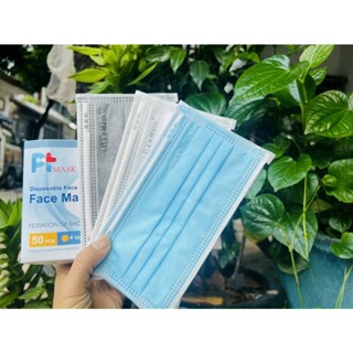 Combo 10 Hộp Khẩu Trang Y Tế Chất Lượng Cao 4 Lớp PT MASK  Màu Xanh, Xám Trắng, Đen, Hồng