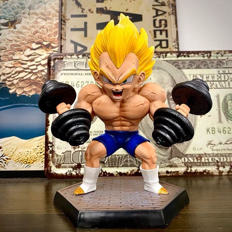 Mô hình Dragon Ball - Vegeta tập tạ
