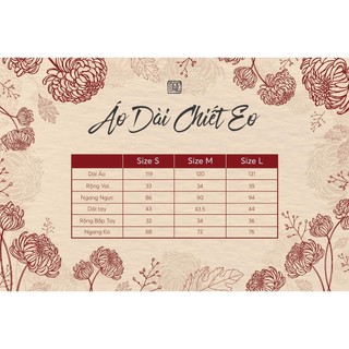 D.CHIC Áo dài Bích An MS: 1831983 KHÔNG BAO GỒM QUẦN LỤA