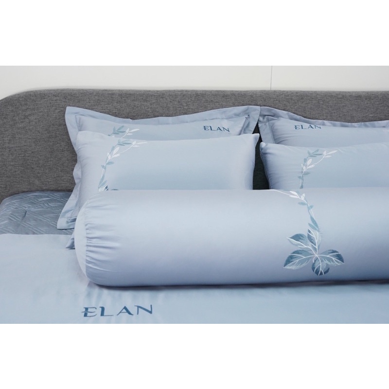Bộ chăn ga gối Satin thêu cao cấp Elan ST 2335