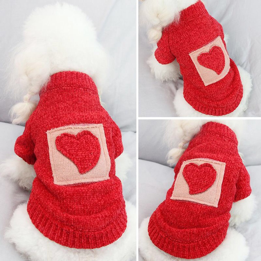 Áo Len Giữ Ấm Cho Thú Cưng Bomei Teddy Fadou Corgi