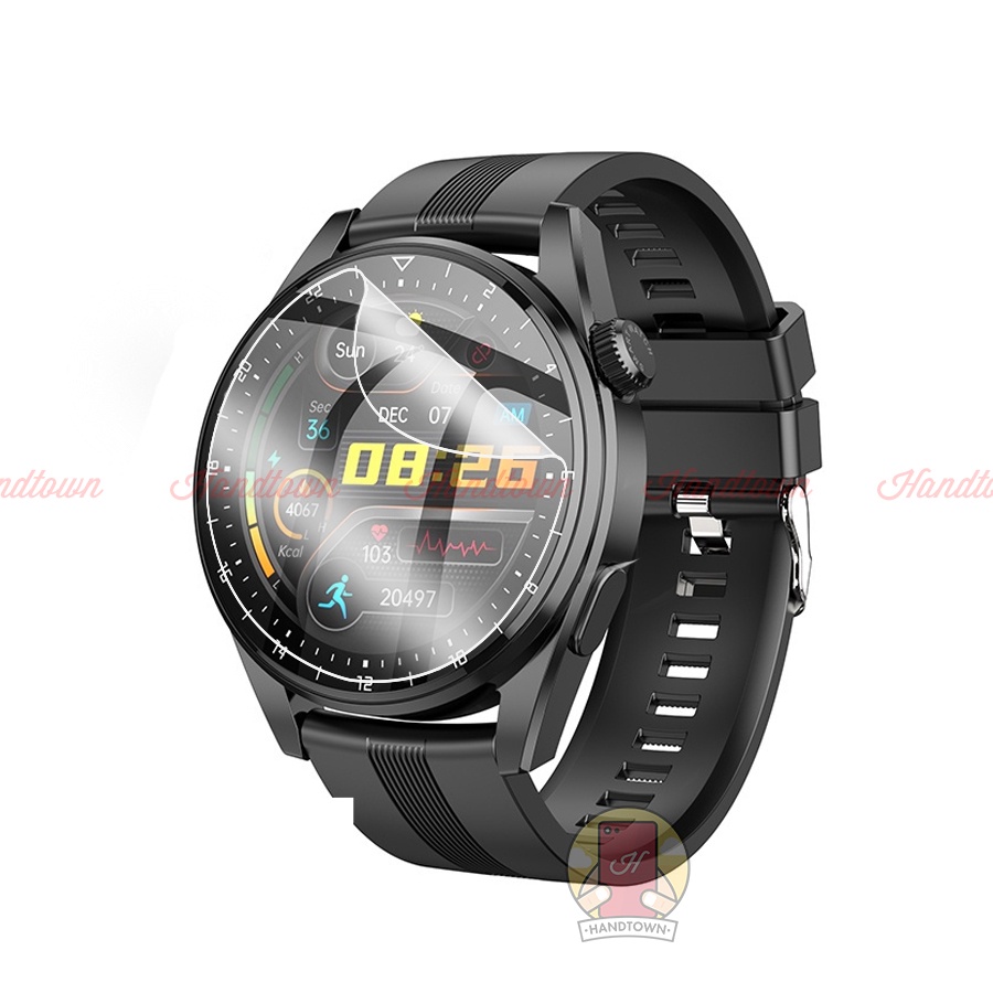 Miếng Dán Dẻo Màn Hình Dành Cho Đồng Hồ Hoco Y2 PPF Mặt Trước Chống Trầy Xước Cường Lực Va Đập