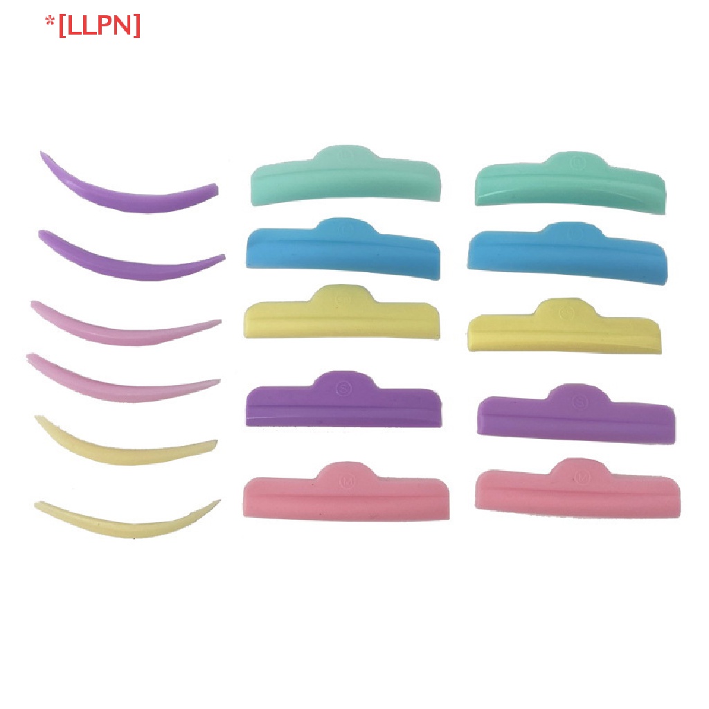 Set 3 / 5 / 8 Cặp Đệm Silicone Uốn Cong Lông Mi Tái Sử Dụng Được