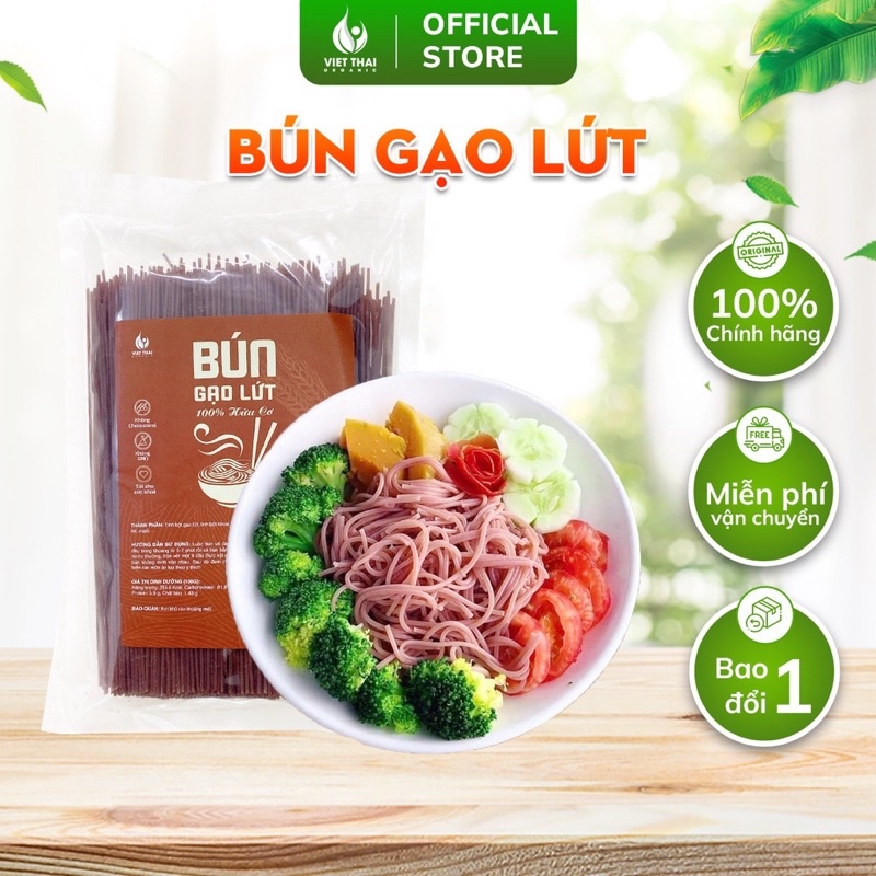 BÚN GẠO LỨT HỮU CƠ ĂN KIÊNG - EAT CLEAN THỰC DƯỠNG ĂN DẶM SIÊU NGON