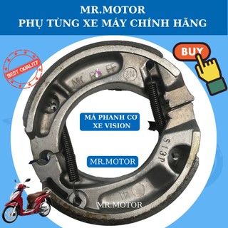Má phanh cơ, bố thắng đùm xe Vision chính hãng Nisin