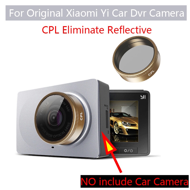 Camera Hành Trình XIAOMI YI Dvr Cho Xe Hơi YI Dash Cam Gold CPL