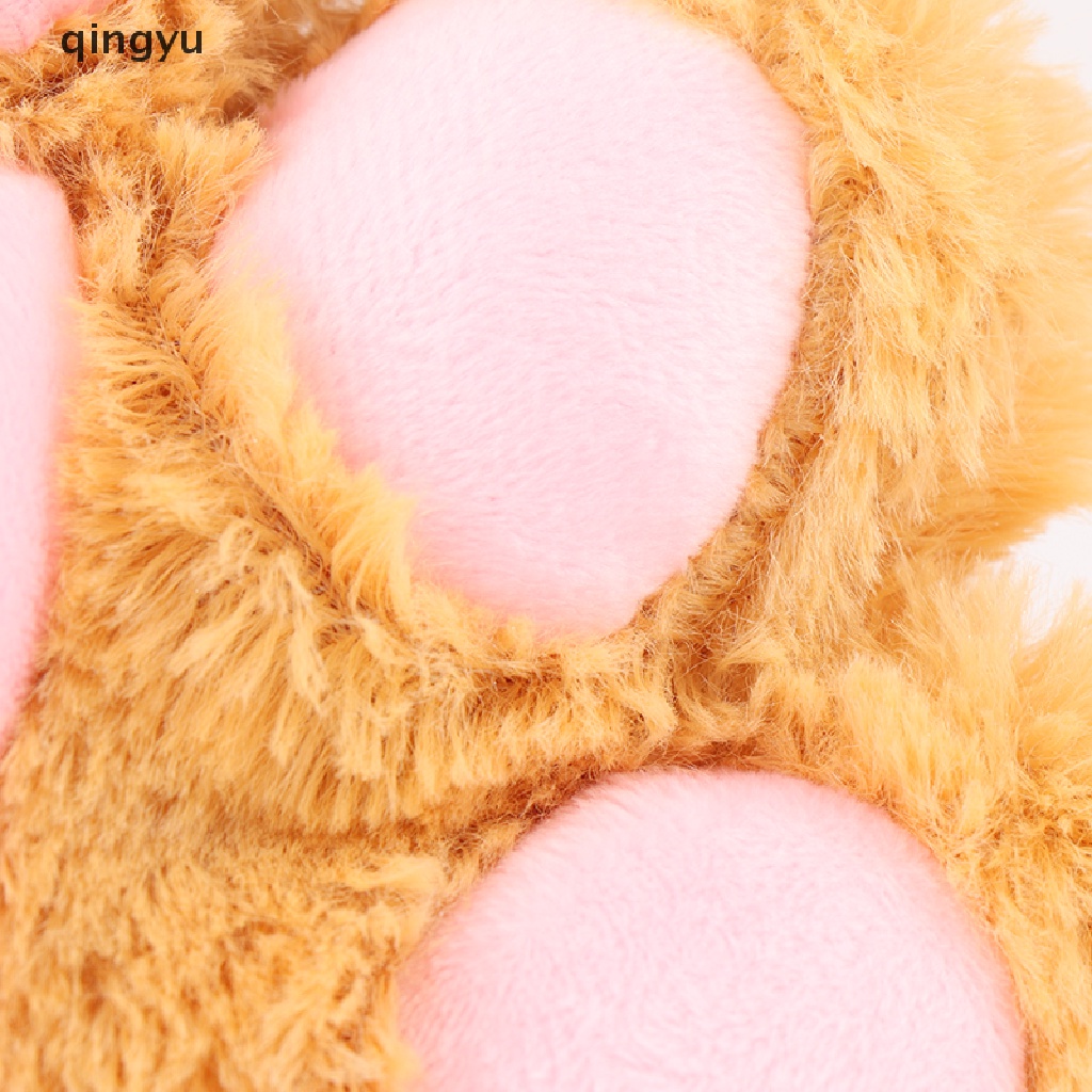 Găng Tay Bông Hình Bàn Chân Gấu Hoạt Hình Anime Lolita Đáng Yêu