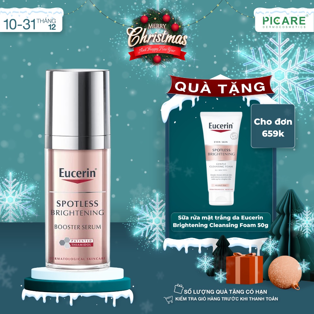Tinh chất giảm thâm nám dưỡng sáng da Eucerin Spotless Brightening Booster Serum 30m - 66883 ( MẪU MỚI )