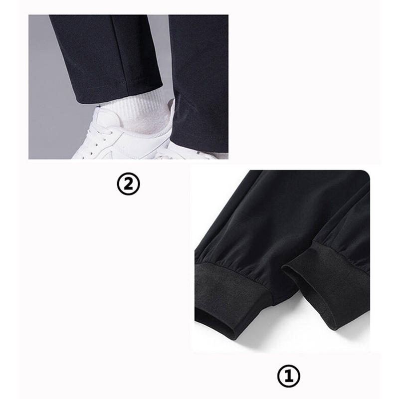 Quần Dài Thể Thao Dáng Rộng Mau Khô Thời Trang Cho Nam