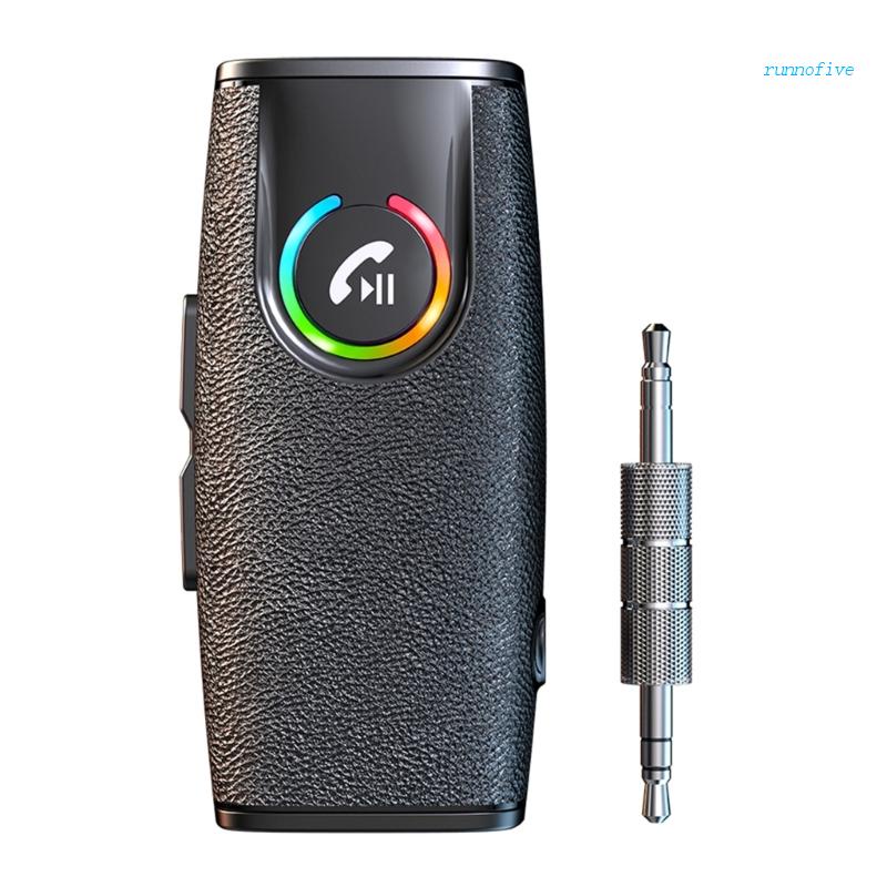 Máy Nghe Nhạc MP3 Hai Lớp Bluetooth Có Giắc Cắm AUX 3.5mm Cho Xe Hơi