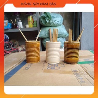 Ống đũa gốm sứ truyền thống Nam bộ