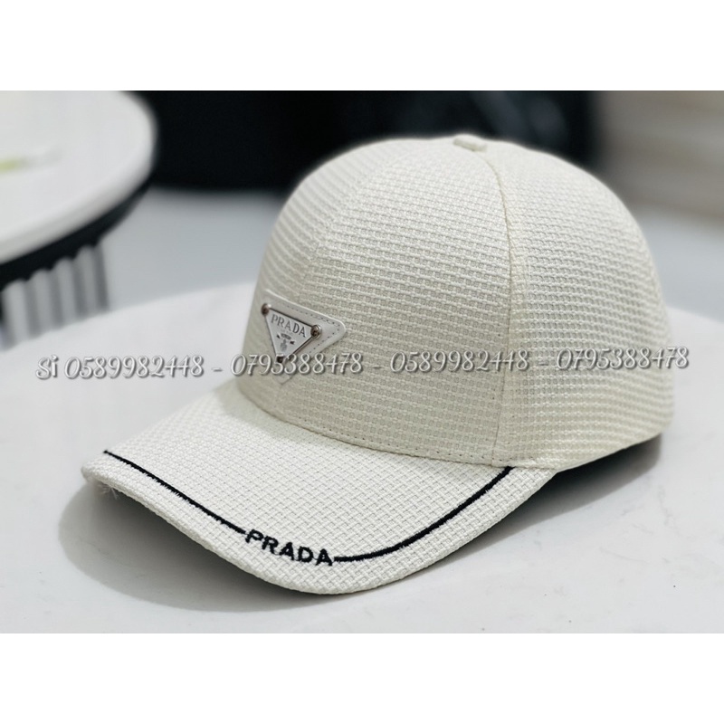 nón kết vải bố - mũ lưỡi trai phối logo pra siêu xịn thời trang nam nữ hot trend