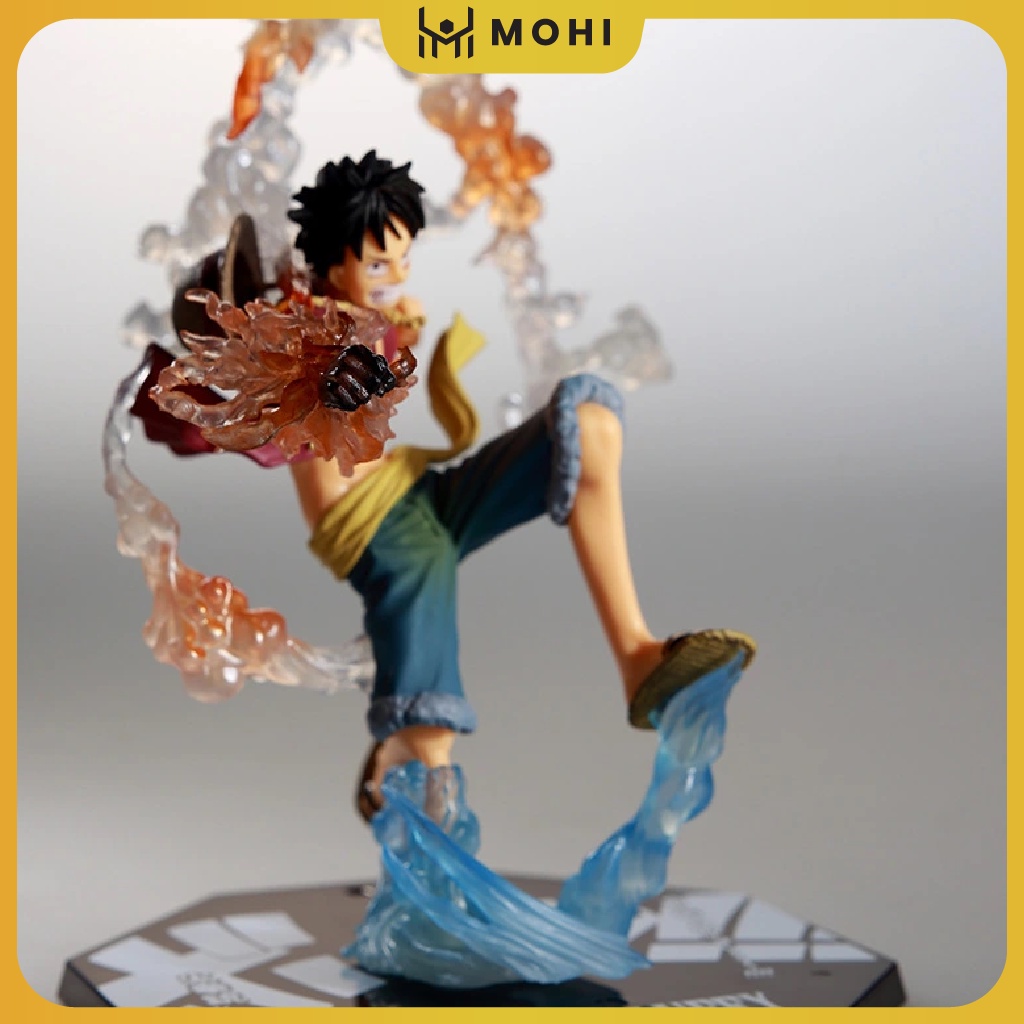 - Mô Hình One Piece Luffy, Luffy Gear 2, Figure Tượng Luffy F.zero