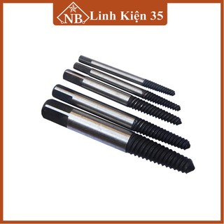 Bộ tháo bu lông ốc vít-5 mũi (tháo khoét ốc gẫy trờn ren)