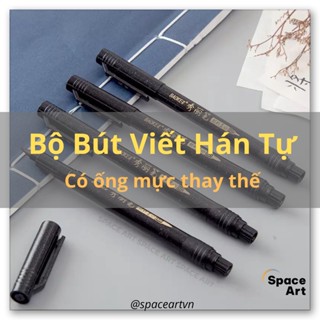  Bộ Bút Viết Hán Tự Thư Pháp Calligraphy BAOKE Kèm Ống Mực 