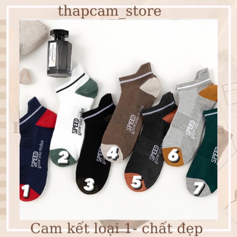 Tất nam cổ ngắn chữ speed ( Hot )