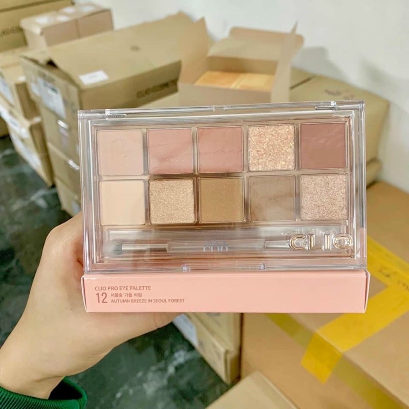 Bảng Phấn Mắt 10 Ô Clio Pro Eye Palette