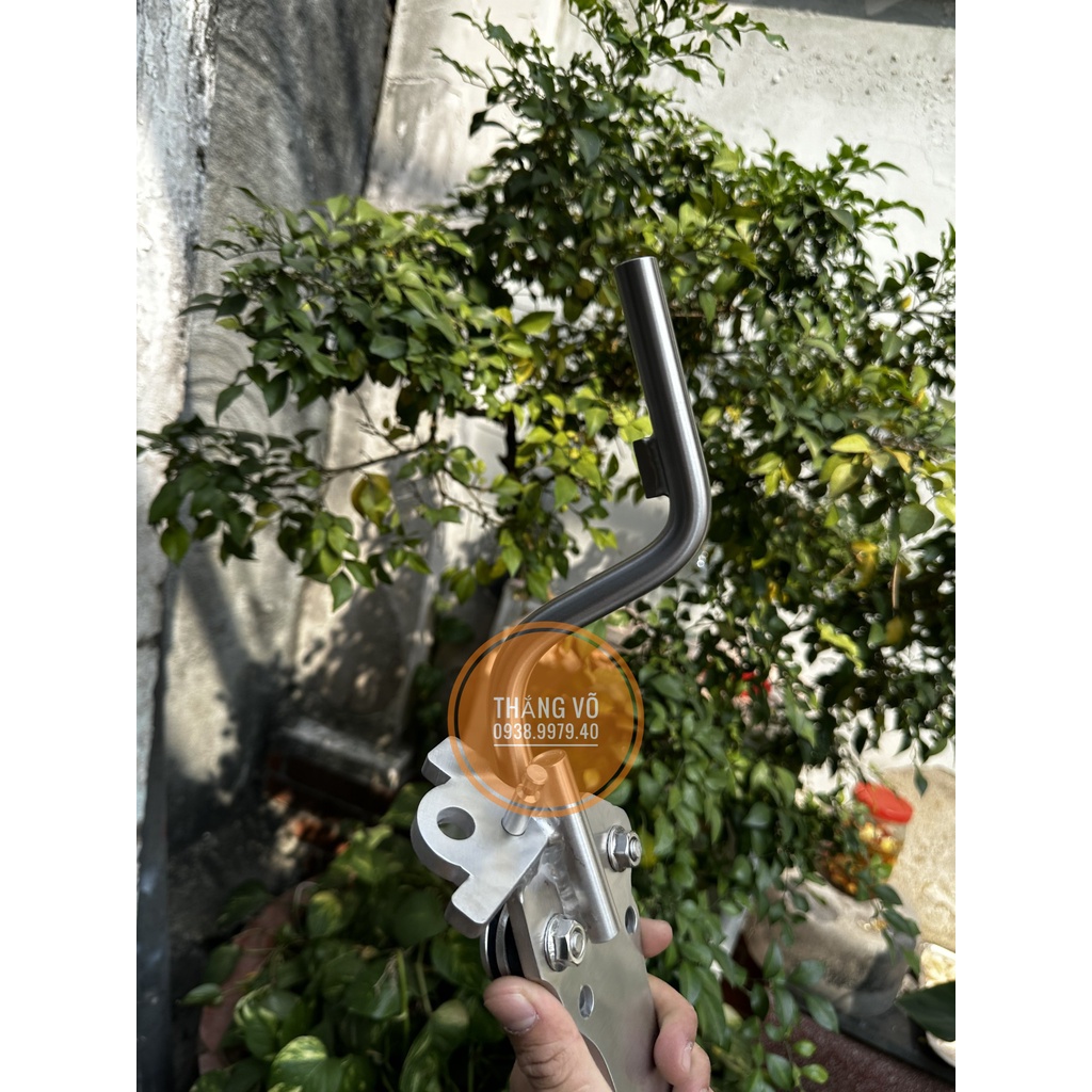 Gác máy Wave, Gác máy Dream Wave Future 2 tầng Inox 304 sáng bóng đồ chơi phụ kiện Wave Alpha Dream