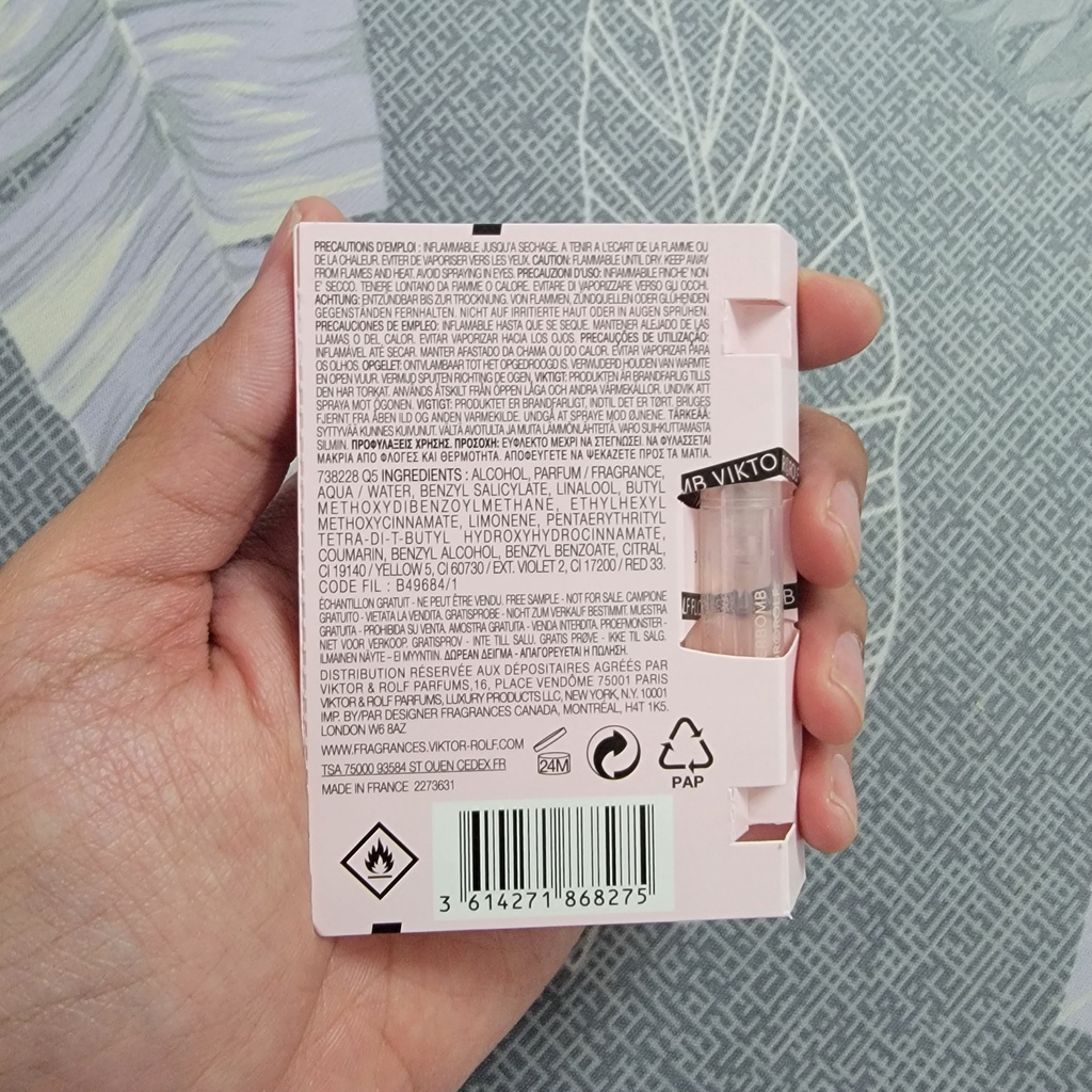 Vial Mẫu Thử Nước Hoa Viktor&Rolf Flowerbomb