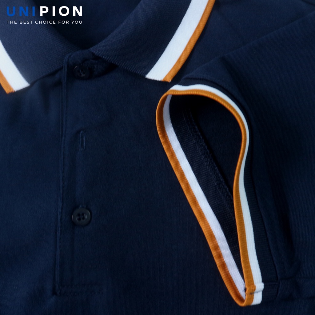 Áo POLO Nam UNIPION ngắn tay chất Cá sấu Cotton CVC bo viền thanh lịch, sang trọng kèm hộp quà tặng
