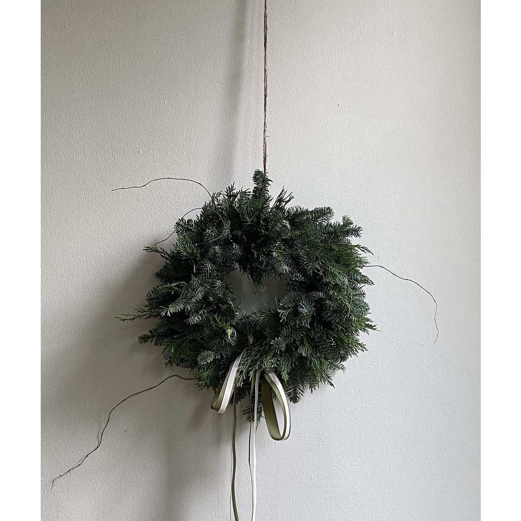 SHIP TỈNH - Cành thông tươi Nobilis nhập khẩu Đan Mạch - Thông trang trí giáng sinh, làm vòng nguyệt quế, làm cây thông