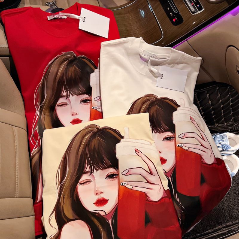 Áo phông rộng tay lỡ giấu quần cao cấp loại xịn ( video tự quay )