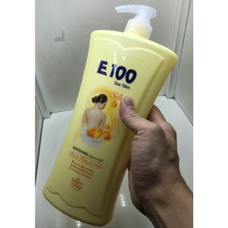 Sữa Tắm E100 Silky Màu Vàng 1200ml