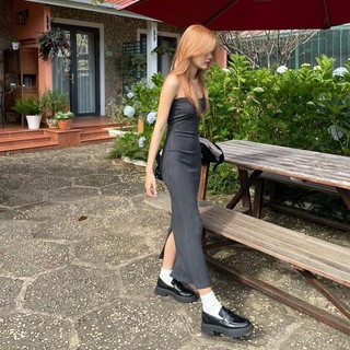 Good Letter H - Đầm Ống Nữ Maxi Xẻ Tà - Wendy Dress