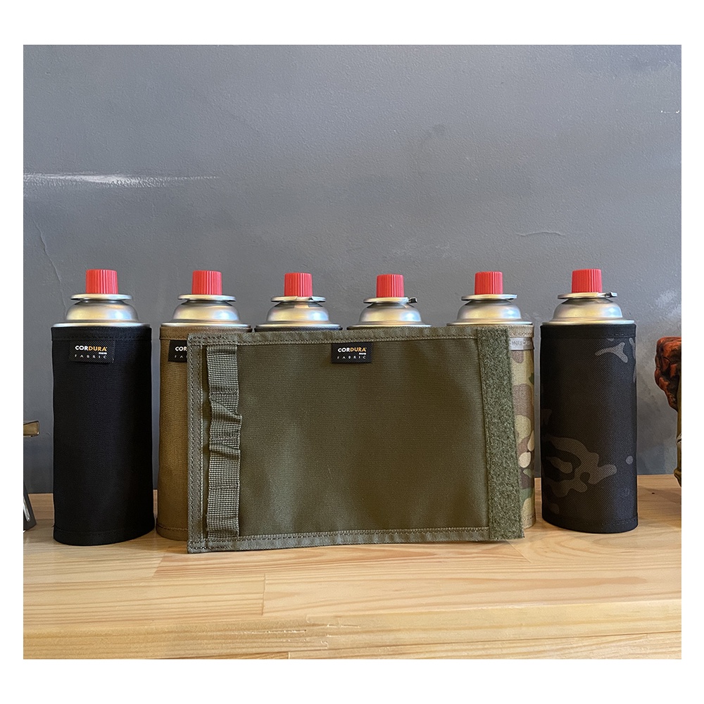 Phụ kiện vỏ bọc bình gas bằng vải canvas dùng cho bình dài 250g