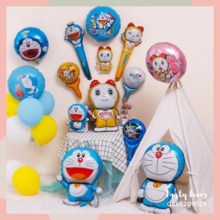 Bóng doremon trang trí sinh nhật, phụ kiện sinh nhật cho bé, bong bóng doremon trang trí tiệc party decor