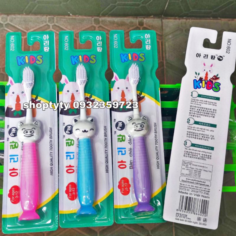 1 Lock 30 Cây Đánh Răng Lông Mềm Dành Cho Em Bé Nhiều Mẫu