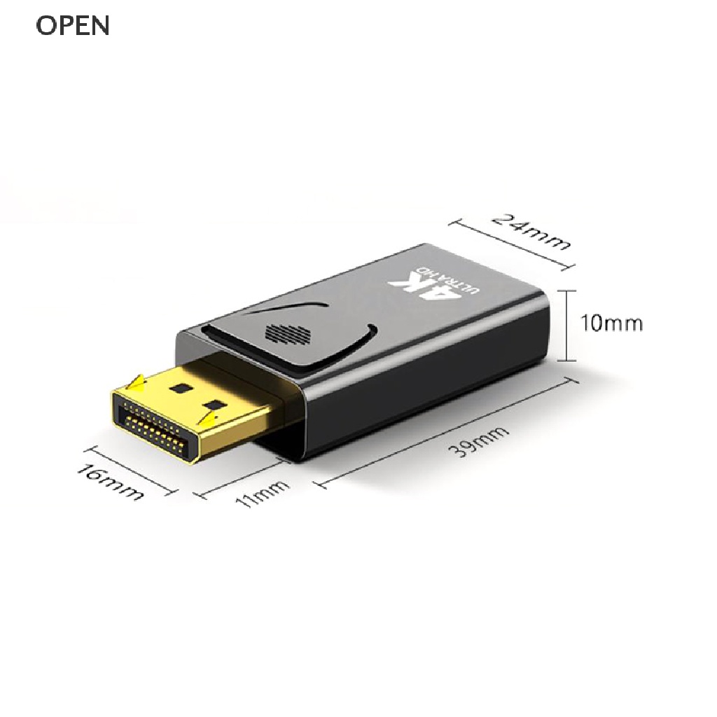 Op 4K / 1080P Chuyển Đổi Cổng DisplayPort Sang HDMI Cái HD TV my