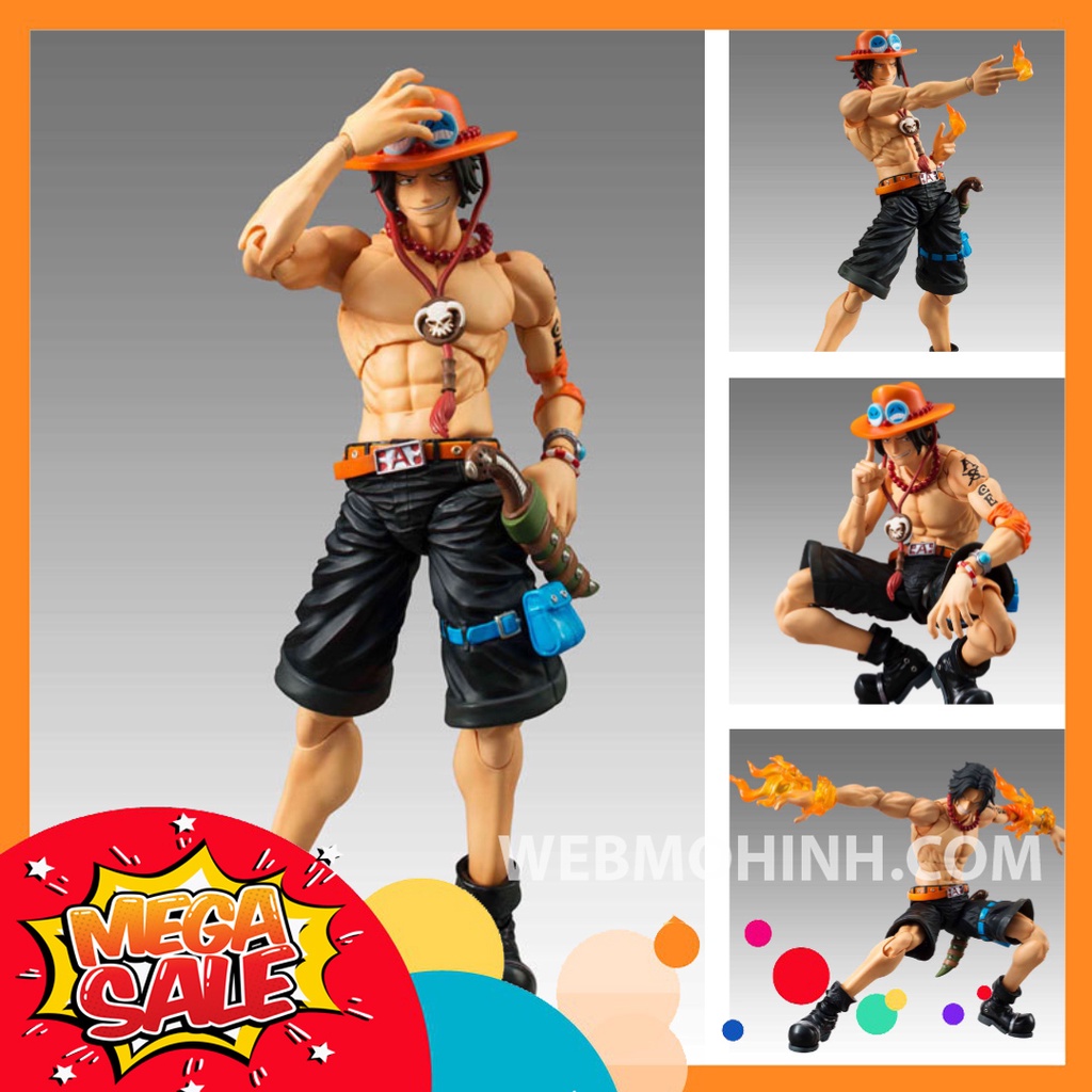 🌟GIÁ HỦY DIỆT🌟 Mô Hình Portgas D. Ace Hỏa Quyền Ace Có Khớp One Piece Đảo Hải Tặc Fullbox