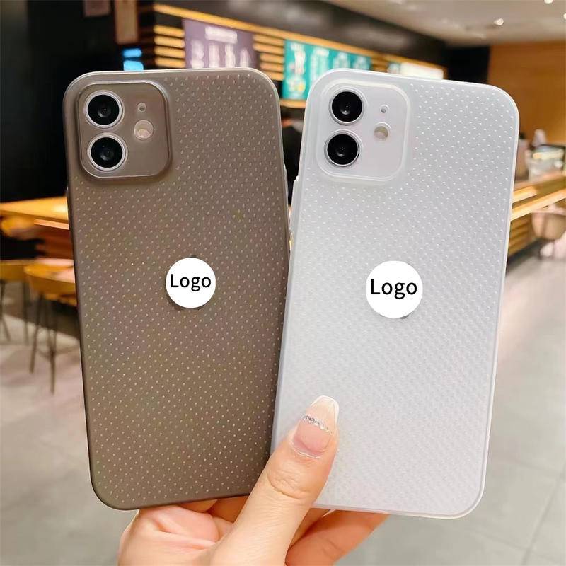 Ultra Ốp Điện Thoại Lưới Tổ Ong Thoáng Khí Siêu Mỏng Cho iPhone 14 13 12 11 Pro Max Plus