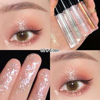 Ngọc Trai Kim Sa Lấp Lánh Dạng Lỏng Phấn Mắt Lâu Dài Chống Thấm Nước Lấp Lánh Shimmer Highlighter Làm Sáng Trang Điểm Mắt
