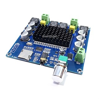 Mạch Khuếch Đại Âm Thanh Bluetooh 5.0 Thẻ Nhớ 2*100W TDA7498 - A105