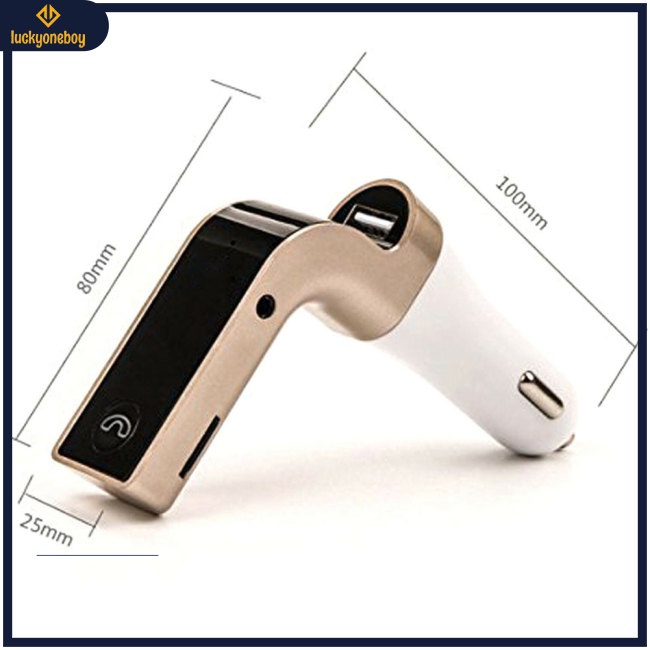 1 Máy Nghe Nhạc MP3 Kiêm Đài FM Rảnh Tay Có Cổng Sạc USB Cho Xe Hơi | BigBuy360 - bigbuy360.vn