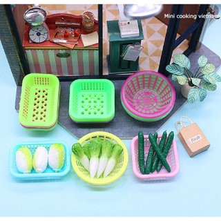 1 Rổ Nhựa Mini / Mini cooking vietnam