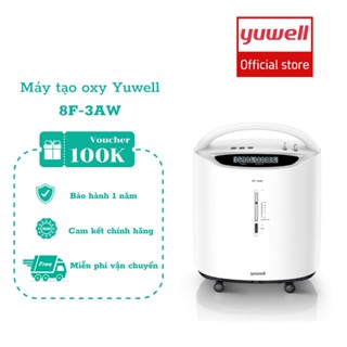 Máy tạo oxy y tế Yuwell 8F-3AW - Cung cấp nguồn Oxy sạch, tinh khiết đến 93%.