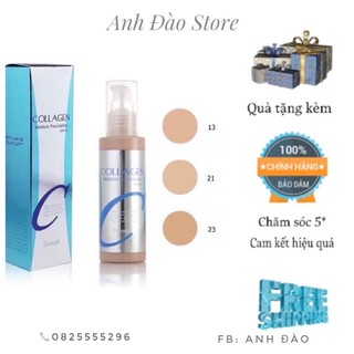 Kem nền da khô, kem nền trang điểm collagen spf15 100ml