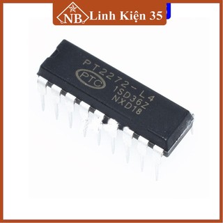 Bộ giải mã PT2272 M4 DIP-18