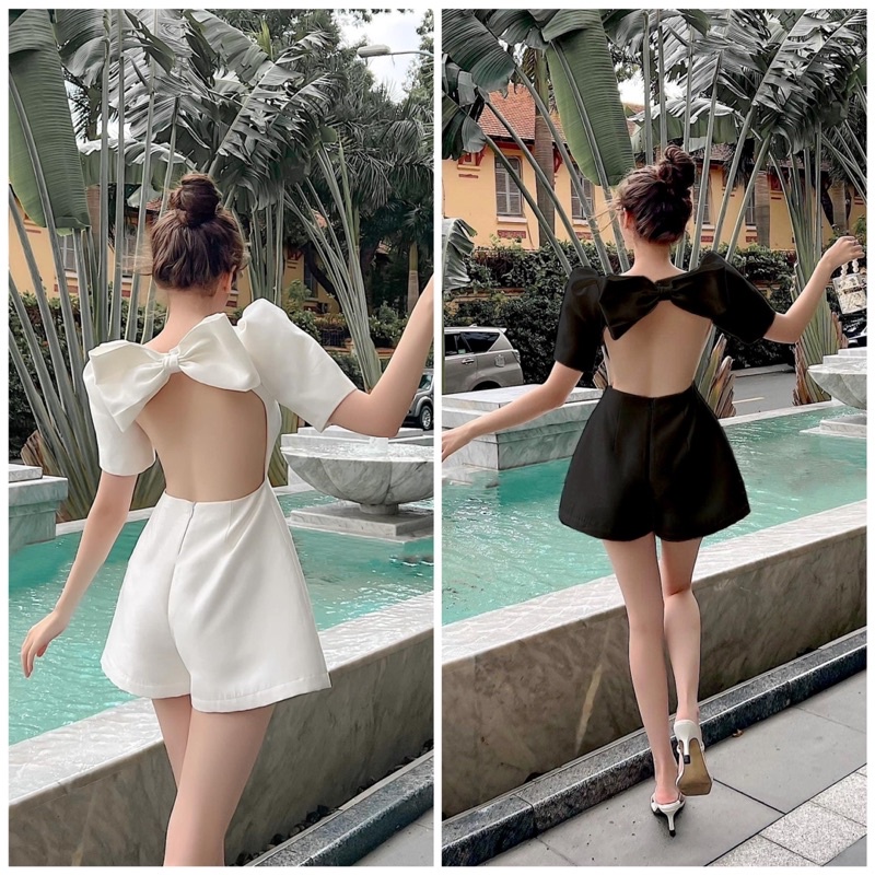 JUMP CỔ VUÔNG HỞ LƯNG PHỐI NƠ 2M