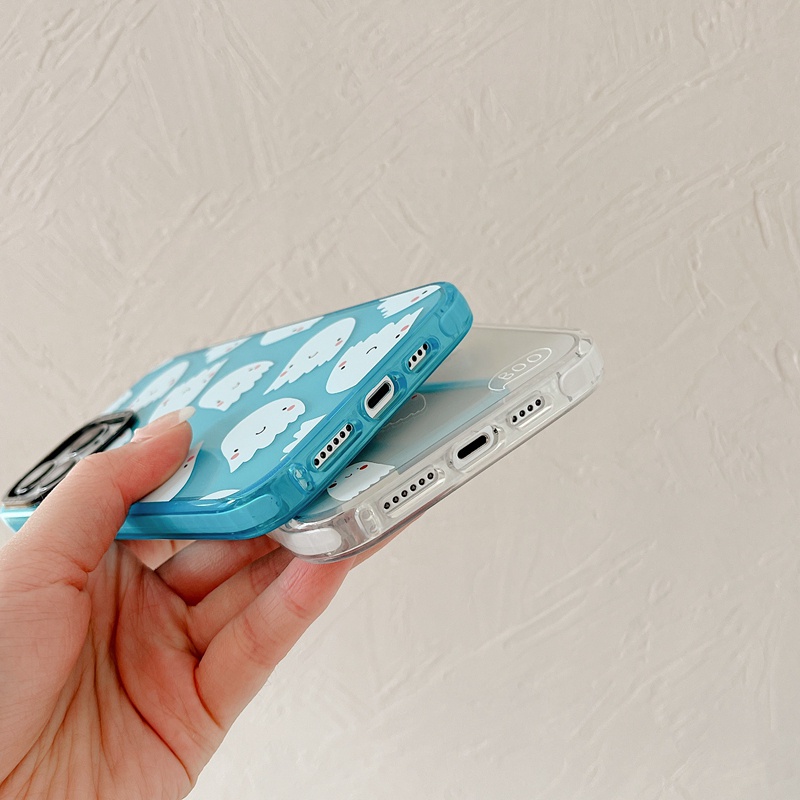 Ốp Điện Thoại TPU Silicone Dẻo In Họa Tiết Hoạt Hình Đáng Yêu Cho iPhone 7 8 X XR XS 11 12 13 14 Plus Pro Max