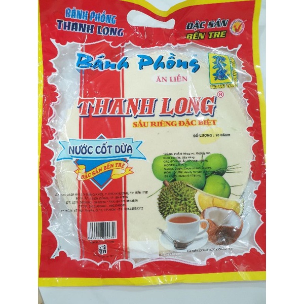 Bánh Phồng Sầu Riêng Đặc Biệt (Thanh Long)