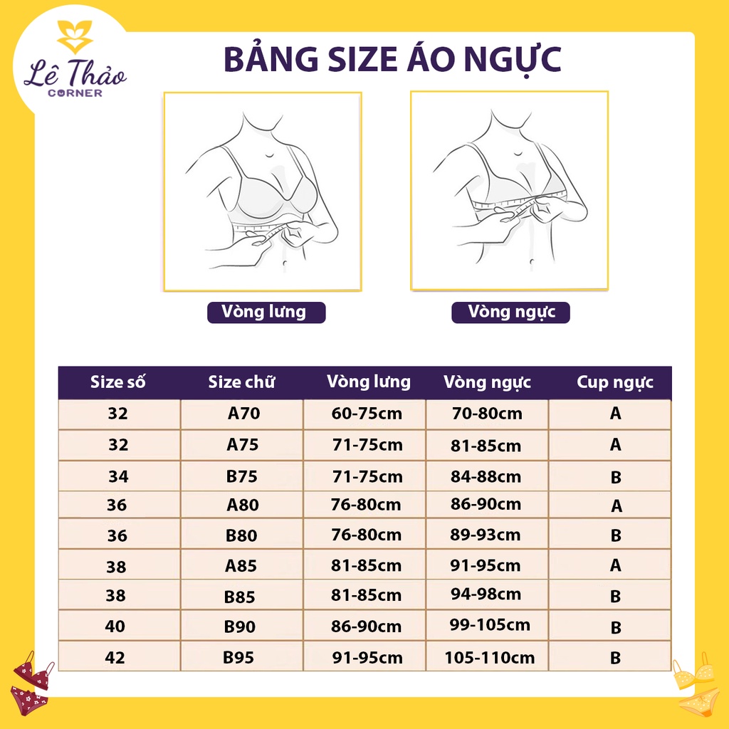 Áo Lót Nâng Ngực Cho Ngực To Full Ngực 4 Móc Cài Mặc Áo Dài Đẹp Lethao.corner LT1226